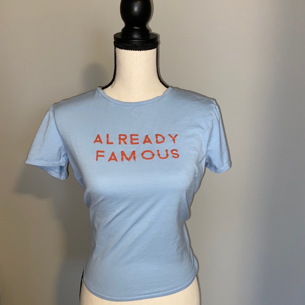 Zara Already Famous Graphic Tee